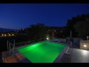 Ferienhaus Tonko - open pool: H(4+1) Postira - Insel Brac  - Kroatien - Pool