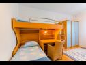 Ferienwohnungen Panorama - 3 bedroom flat: A1(6) Postira - Insel Brac  - Ferienwohnung - A1(6): Schlafzimmer