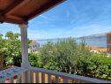 Ferienhaus Lumos - panoramic view & olive garden: H(10) Postira - Insel Brac  - Kroatien - Aussicht vom Balkon