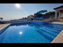 Ferienhaus Ita - with pool and view: H(4+1) Postira - Insel Brac  - Kroatien - Pool