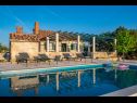 Ferienhaus Diana - pool and terrace: H(4+1) Pucisca - Insel Brac  - Kroatien - Pool