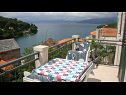 Ferienwohnungen Marin - amazing sea view: A1(4+1), A2(4+1), A3(4+1) Splitska - Insel Brac  - Ferienwohnung - A1(4+1): Terasse