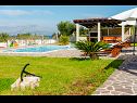 Ferienhaus Ivan - open pool: H(6+4) Supetar - Insel Brac  - Kroatien - Garten
