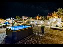 Ferienhaus Ivan - open pool: H(6+4) Supetar - Insel Brac  - Kroatien - Terasse