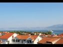 Ferienwohnungen Lucia - terrace with sea view : A1(4+1), A2(4+1) Supetar - Insel Brac  - Ferienwohnung - A2(4+1): Aussicht vom Terasse
