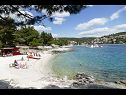 Ferienwohnungen Milena - beautiful & close to the beach: A1(5) Okrug Gornji - Insel Ciovo  - Strand