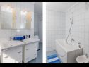 Ferienwohnungen Ante - with pool: A1(6+2), SA2(2), A3(2+2), SA4(2) Cavtat - Riviera Dubrovnik  - Ferienwohnung - A1(6+2): Badezimmer mit Toilette