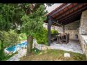 Ferienhaus Marija - with pool: H(10) Duboka - Riviera Dubrovnik  - Kroatien - Terasse