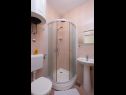 Ferienwohnungen Mat - free parking: A1(3), A2(3), A3(2) Mlini - Riviera Dubrovnik  - Studio-Ferienwohnung - A3(2): Badezimmer mit Toilette