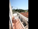 Ferienwohnungen Nikola - free parking A11(4+1), A12(4) Mlini - Riviera Dubrovnik  - Ferienwohnung - A12(4): Balkon