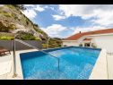 Ferienhaus Vedran - with beautiful lake view and private pool: H(7) Peracko Blato - Riviera Dubrovnik  - Kroatien - Balkon