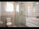 Ferienhaus Momento - peaceful resort : H(10) Blato - Insel Korcula  - Kroatien - H(10): Badezimmer mit Toilette