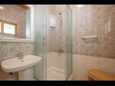 Ferienhaus Momento - peaceful resort : H(10) Blato - Insel Korcula  - Kroatien - H(10): Badezimmer mit Toilette