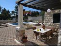 Ferienhaus Sandra - with swimming pool H(7) Lumbarda - Insel Korcula  - Kroatien - Terasse