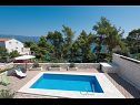 Ferienhaus Sandra - with swimming pool H(7) Lumbarda - Insel Korcula  - Kroatien - H(7): Balkon