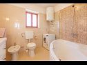 Ferienhaus Polonijo H(6+2) Krk - Insel Krk  - Kroatien - H(6+2): Badezimmer mit Toilette
