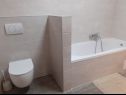 Ferienhaus Renata - 3 bedrooms: H(6+1) Njivice - Insel Krk  - Kroatien - H(6+1): Badezimmer mit Toilette