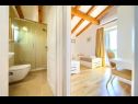 Ferienhaus Villa Bodulova: H(4+1) Silo - Insel Krk  - Kroatien - H(4+1): Badezimmer mit Toilette