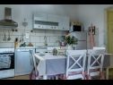 Ferienhaus Ingrid - retro deluxe: H(5+2) Rijeka - Kvarner  - Kroatien - H(5+2): Küche und Speisezimmer