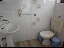 Ferienwohnungen Tonia - great location & afordable: A1(4+1), SA2(2) Mali Losinj - Insel Losinj  - Studio-Ferienwohnung - SA2(2): Badezimmer mit Toilette