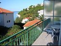 Ferienwohnungen Eddie - 80m from the sea A1(4+2), A2(2+1) Baska Voda - Riviera Makarska  - Haus