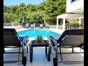 Ferienwohnungen Villa Esse - heated pool & seaview: A1(2+2), A2(4+2), A3(2+2), A4(4+2), A5(2+2) Baska Voda - Riviera Makarska  - Haus
