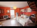 Ferienhaus Kris - quiet and romantic: H(8+2) Brela - Riviera Makarska  - Kroatien - H(8+2): Küche und Speisezimmer