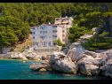 Ferienwohnungen Draga - 10 m from sea: A1(4+2), A2(2+2) Brela - Riviera Makarska  - Haus