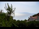 Ferienwohnungen Goge - 90 m from the beach: A1(4), SA2(2) Gradac - Riviera Makarska  - Ferienwohnung - A1(4): Aussicht