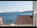 Ferienwohnungen Ruzica - with sea view: A1 - plavi(3+2), A2 - (2+2), A3 - zuti(3+2) Igrane - Riviera Makarska  - Ferienwohnung - A2 - (2+2): Aussicht vom Terasse