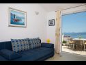 Ferienwohnungen Ruzica - with sea view: A1 - plavi(3+2), A2 - (2+2), A3 - zuti(3+2) Igrane - Riviera Makarska  - Ferienwohnung - A3 - zuti(3+2): Tagesaufenthaltsraum