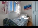 Ferienwohnungen Duki - sea view: A1(4+1), A2(3+2) Makarska - Riviera Makarska  - Ferienwohnung - A2(3+2): Schlafzimmer