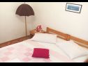 Ferienwohnungen und Zimmer Tomo 1 - at the beach: A4(2+2), RA1(2), RA2(2), RA3(2) Zaostrog - Riviera Makarska  - Ferienwohnung - A4(2+2): Schlafzimmer