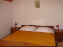 Ferienwohnungen Dragan - Economy Apartments: A1 Veci (4+1), A2 Manji (4+1) Jezera - Insel Murter  - Ferienwohnung - A1 Veci (4+1): Schlafzimmer