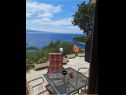 Ferienwohnungen Đuro - panoramic sea view: A3(3+1), A5(5) Stanici - Riviera Omis  - Aussicht