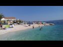Ferienwohnungen Jugana - with pool : A1 donji(4), A2 gornji(4) Sumpetar - Riviera Omis  - Strand