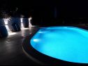 Ferienwohnungen Jugana - with pool : A1 donji(4), A2 gornji(4) Sumpetar - Riviera Omis  - Pool