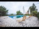  Irena - with private pool: A1(4) Banjol - Insel Rab  - Pool