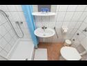 Ferienwohnungen Nedo - private parking: A1(6) Supetarska Draga - Insel Rab  - Ferienwohnung - A1(6): Badezimmer mit Toilette