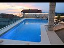 Ferienhaus Filippo - with pool : H(8+3) Bilo - Riviera Sibenik  - Kroatien - Pool