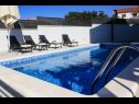 Ferienhaus Kreso - with pool: H(8) Brodarica - Riviera Sibenik  - Kroatien - Pool