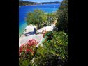 Ferienwohnungen Dragi - at the beach & parking: A1(2+2), A2(2+1) Bucht Kanica (Rogoznica) - Riviera Sibenik  - Kroatien - Strand