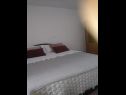 Ferienwohnungen Gorde - air conditioning: Sunce (2) Primosten - Riviera Sibenik  - Ferienwohnung - Sunce (2): Schlafzimmer