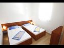 Ferienwohnungen Deep Blue A1 PR(6+1), A2 KAT(6+1), A3(4+1) Srima - Riviera Sibenik  - Ferienwohnung - A1 PR(6+1): Schlafzimmer