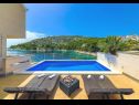 Ferienhaus Silva - with pool and great view: H(9) Bucht Stivasnica (Razanj) - Riviera Sibenik  - Kroatien - Pool