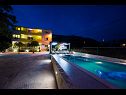 Ferienwohnungen Mariska - with swimming pool: A1(6+2), A2(6+2) Podstrana - Riviera Split  - Pool