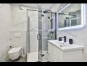 Ferienwohnungen Silva - central & modern: A(4) Split - Riviera Split  - Ferienwohnung - A(4): Badezimmer mit Toilette