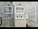 Ferienwohnungen Silva - central & modern: A(4) Split - Riviera Split  - Ferienwohnung - A(4): Badezimmer mit Toilette