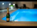 Ferienwohnungen Lux 1 - heated pool: A1(4), A4(4) Marina - Riviera Trogir  - Pool