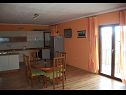 Ferienwohnungen Luka - pet friendly A1(4+2) Seget Donji - Riviera Trogir  - Ferienwohnung - A1(4+2): Küche und Speisezimmer